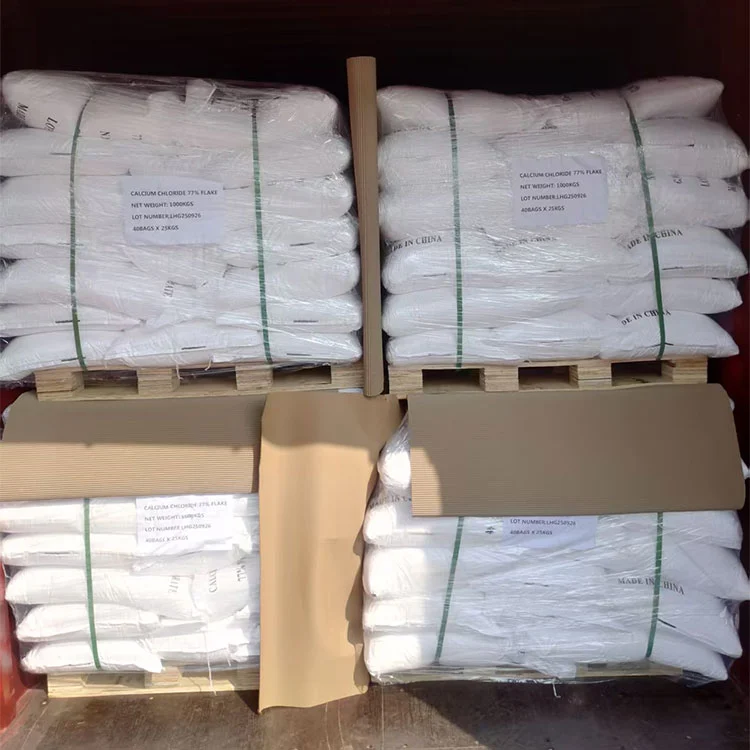 ຄວາມບໍລິສຸດສູງ Calcium Chloride Flakes
